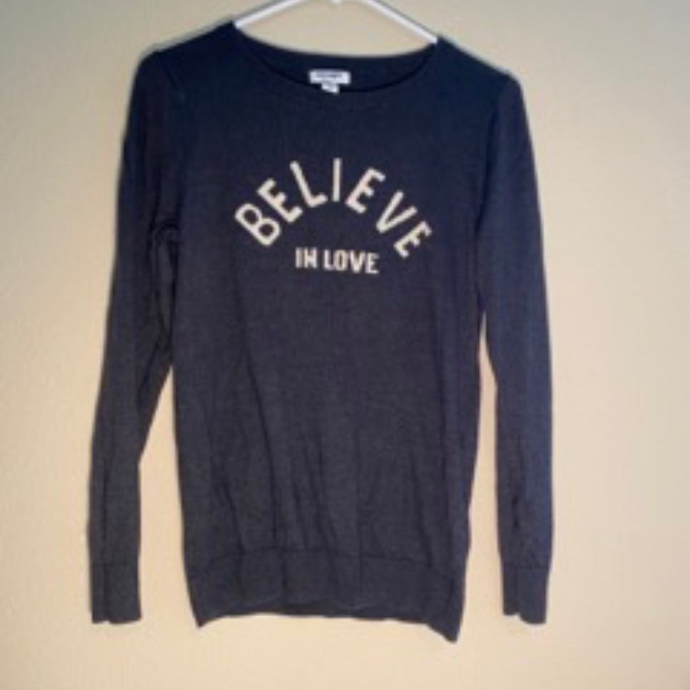 Dark grey sweater